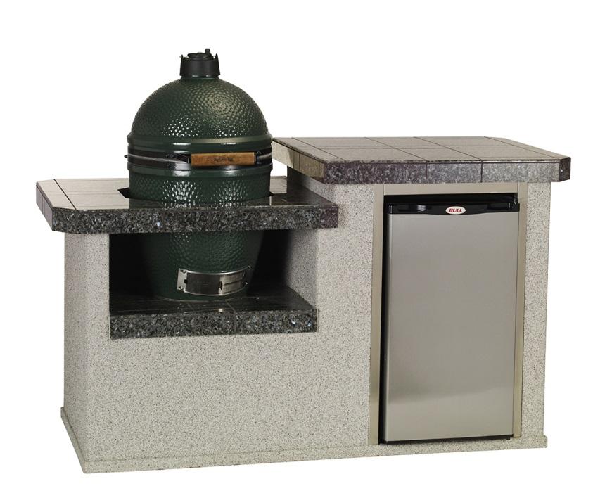 Kamado Kitchen DOES NOT include Kamado Item # 31123 Stucco NOT Available in Rock Standard Features Stucco Base