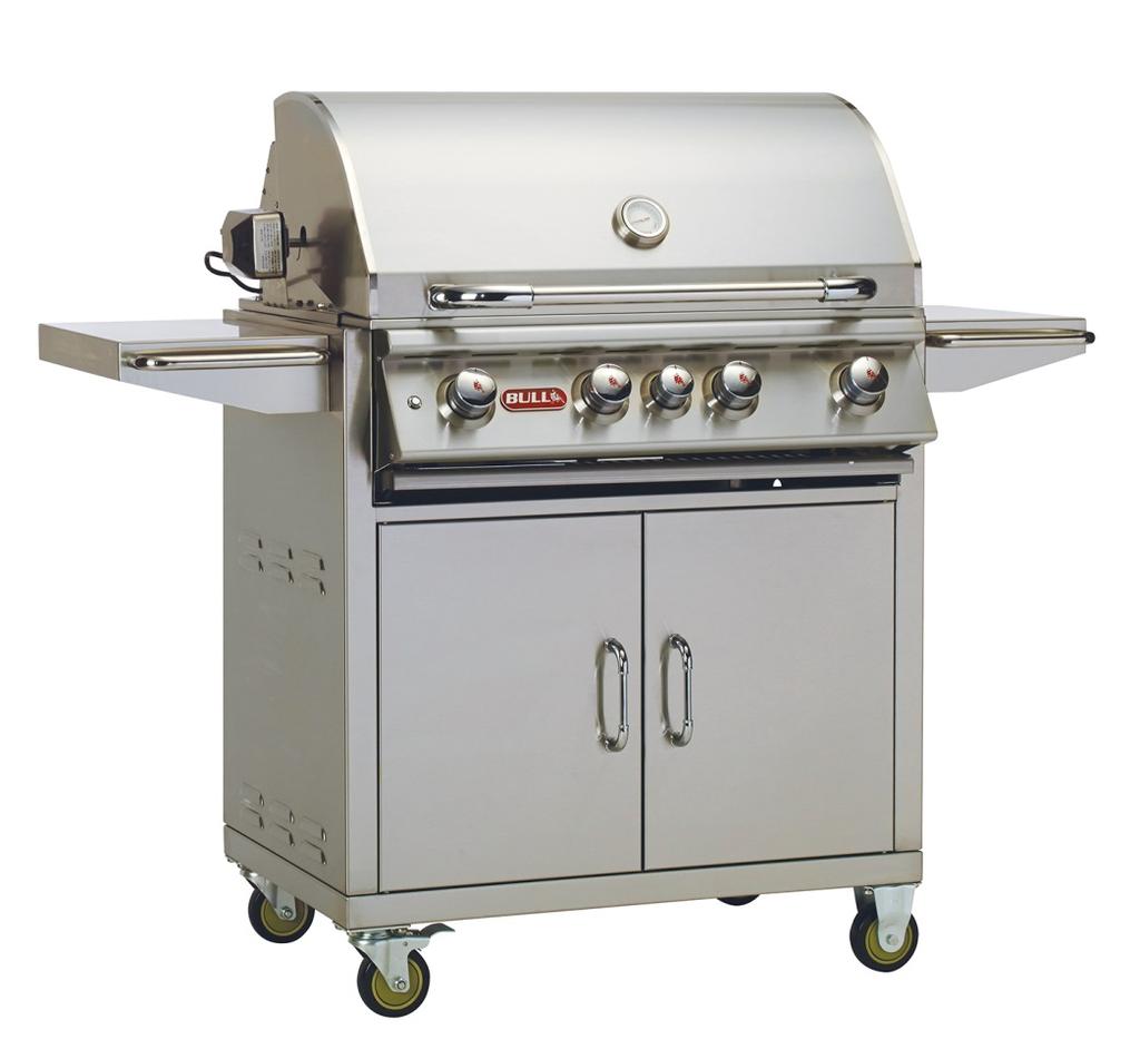 & Rotisserie Burner Interior Twin Lighting System CSA Approved Carton #1 25 ¾ W x 24 ½ H x 34 ¼ L Weight: 166