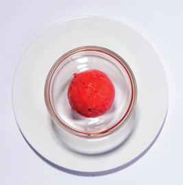 techniques created for each flavour by chef Stéphane Augé, Best Ice