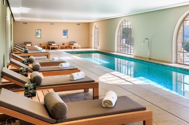 Château de Berne's luxurious new Spa amenities offer unbeatable relaxation and serenity: an