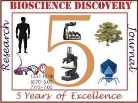 Bioscience Discovery, 5(1):99-111, Jan. 2014 RUT Printer and Publisher (http://jbsd.