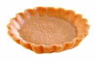 Pastry Shell Puff Round 9 1/10 CT SUPC 8680280 Shell,