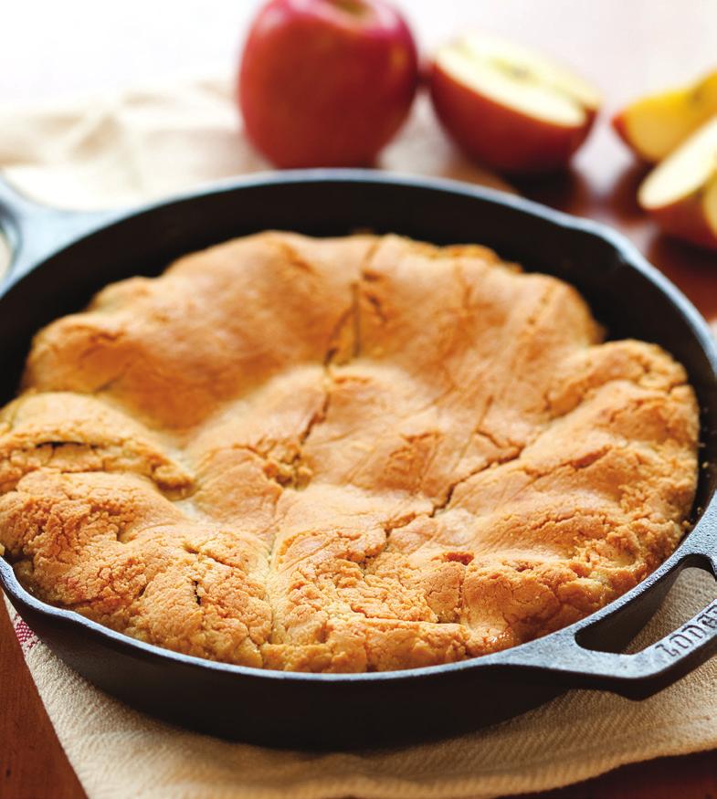 Apple Tarte Tatin With Almond-Flour Crust A classic French dessert made by caramelizing apples in a cast-iron pan and then topping with a pastry crust.