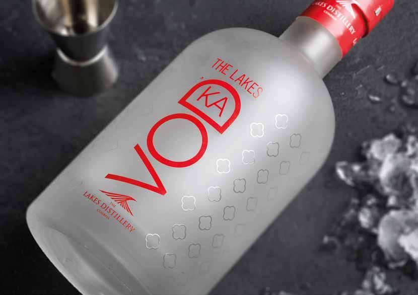 The Lakes Vodka The Art of Making Vodka The finest English wheat spirit and our outstandingly pure Cumbrian water, sourced from the River Derwent.