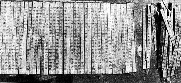 Kyung-ho KIM Figure 4. 39 pieces of bamboo strips excavated from Chŏngbaek-Dong Tomb Number 364 in P yŏngyang (The pictures of the Nangnang relics are archived in Tsuruma kazuyuki 鶴間和幸 ) Figure 5.