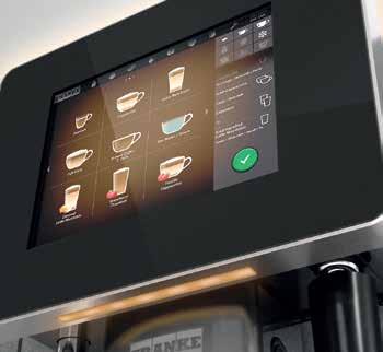 INTELLIGENT AND USER FRIENDLY As a truly intelligent coffee machine, the A600 redefines how you interact with it.