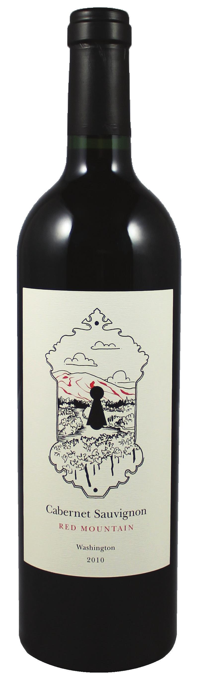 RED MOUNTAIN CABERNET SAUVIGNON WASHINGTON - 2010 82% Cabernet Sauvignon - 15% Merlot - 3% Cabernet Franc Red Mountain is a southwest-facing slope in south central Washington State, east of the