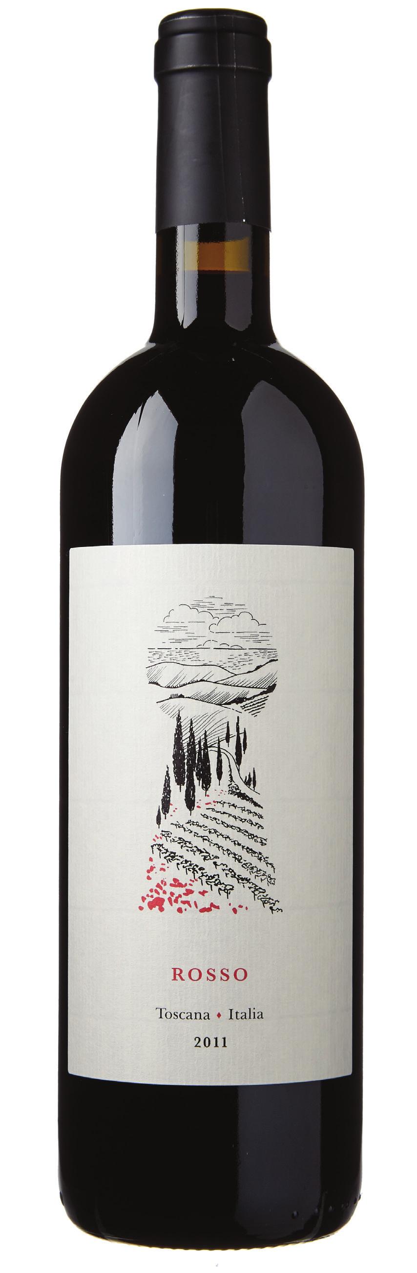 ROSSO TOSCANA ITALY - 2011 50% Cabernet Sauvignon - 50% Merlot The grapes that go into this Cab/Merlot blend are harvested mostly from the Tuscan coast.