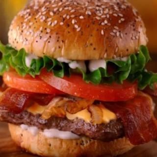angus burger with lettuce, tomato, onion and mayo 10.95 Add cheese 1.
