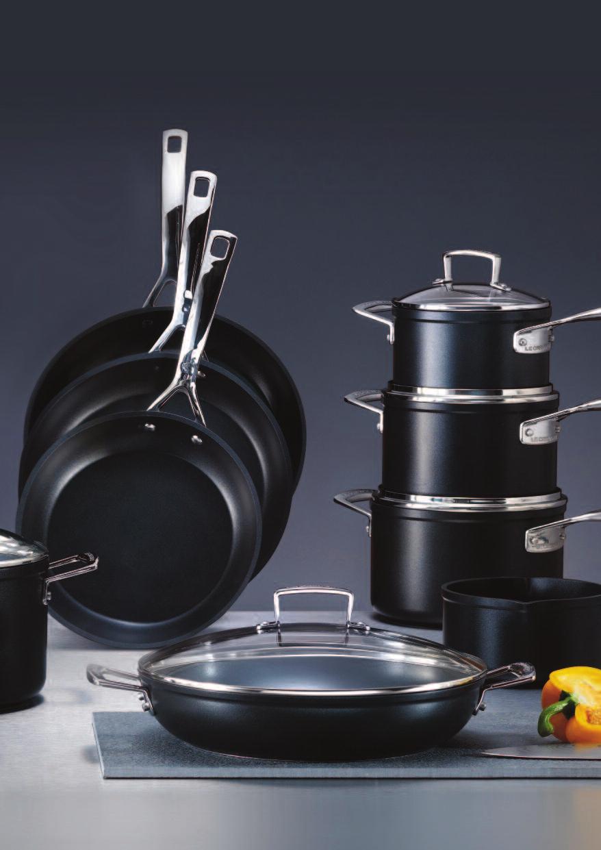 VERSATILE AND PERFECT FOR EVERYDAY USE Le Creuset Toughened Non-Stick pans are tough, durable and designed to last. For a lifetime of delicious cooking.