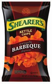 8. oz. Shearer s Kettle Cooked Potato Chips / 9.