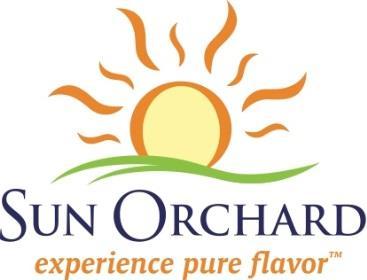 Sun Orchard 17364 Juice Grapefruit Pasteurized Sun Orchard 6/.5 gal 8513 185714 Juice Lime Ultra Lightly Pasteurized Sun Orchard 6/.