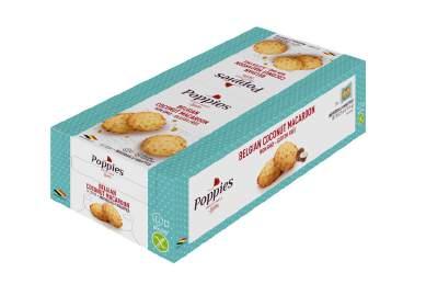 Displays AMBIENT SHELF DISPLAY COCONUT MACAROONS 24 individually wrapped pieces OR 48