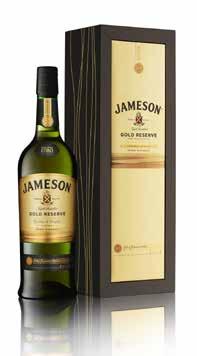 Jameson 18 Year Old Limited Reserve Mellow tasting, rare old Irish whiskey matured for at least 18 years in hand-selected oak casks.