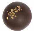 PICTURE OF Semi Sweet Dark Chocolate Truffle Ginger Praline