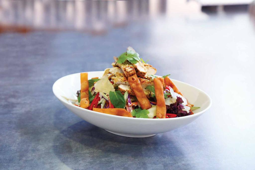 asian sesame chicken FRESH SALADS It s simple fresh ingredients, unique combinations and delicious all natural dressings. Taste the difference of our distinctive flavors in every crisp bite!