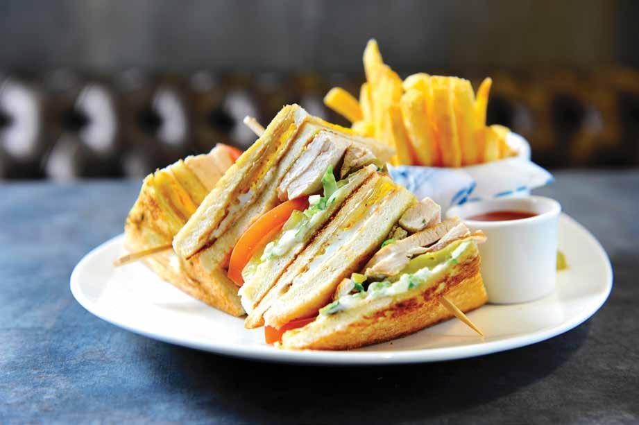 the club SANDWICHES & SPREADS House-made with freshly-baked bread, the finest meats, imported cheese and market-fresh, locally-sourced produce.