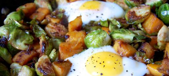 Easy Brussels Sprouts Hash Flavors, colors, and textures abound in this easy stovetop hash.