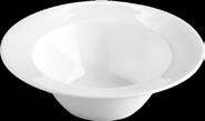 400mm 49052 255mm x 255mm White round dinnerware