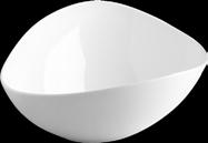 MELAMINE DINNERWARE JAB White Dinnerware Organic bowl Round ripple pattern plate