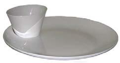 Tray 270mm x 270mm 49169 Dipping bowl 90mm 49218 Plate 165mm x 165mm 20mm