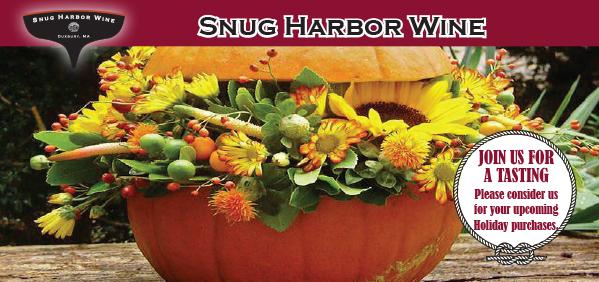 Snug Harbor Wine. Located at 459 Washington St. Duxbury Like us on Facebook! http://www.