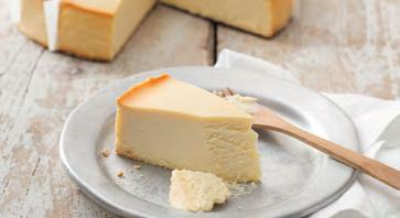 Cakes - Cheesecakes NEW YORK CHEESECAKE New York cheesecake flavored with a hint of vanilla, on a sponge cake base ITEM