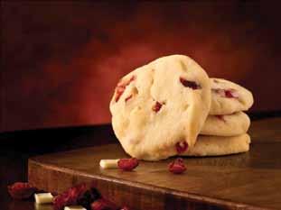 34 ENGLISH BAY Cookie Dough White Chunk Cranberry Shortbread 203774