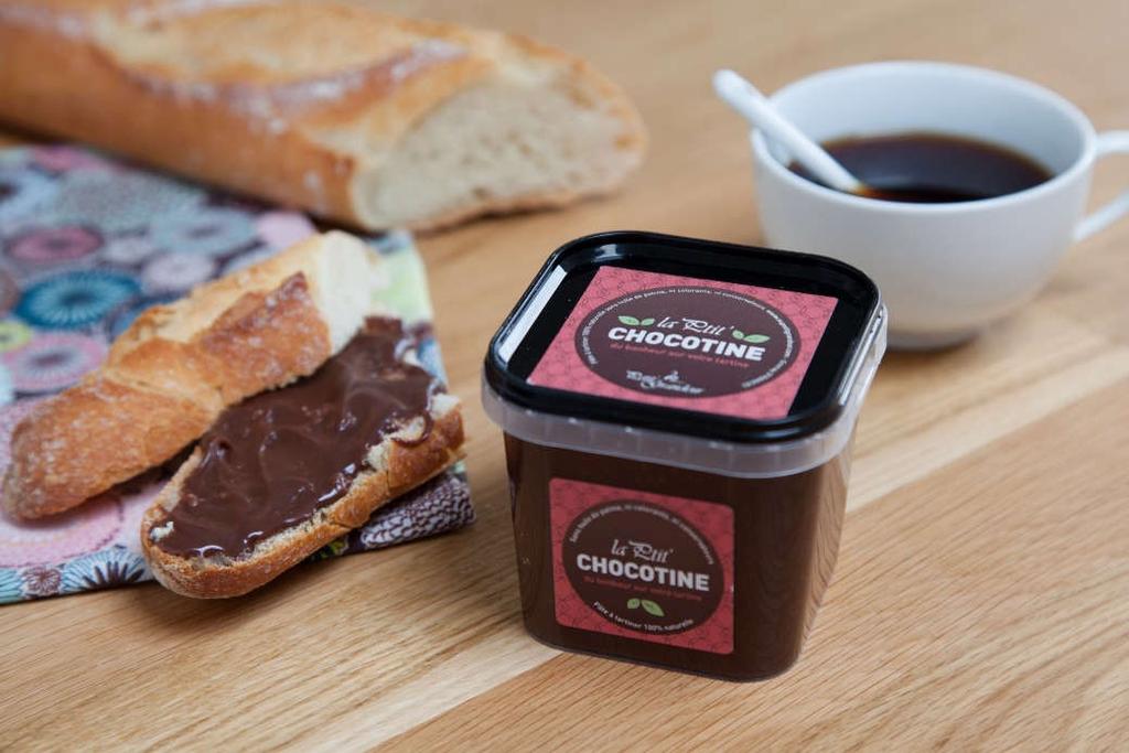 Ma Ptit Chocotine Chocolate Spread Ideal for : Hotels, Restaurants, Tea-houses,, Bakeries, Shops and others Ref Grammage