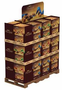 HOLIDAY ASSORTED BIG BAG QUARTER MODULE 90 Bags of HERSHEY S KISSES Brand Milk Chocolates, 18.5 oz.