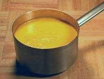 SAUCE, CHEESE (USING MIDAS PRODUCT) - 83175 90 days - Dry Discard at close 2 Quarts Water Hot, (195º - 205ºF) Mixing Container with Lid 1 Bag Mix Cheese Sauce Whisk 1 Place ½ Gallon of HOT WATER in