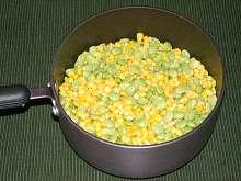 SUCCOTASH - 83750 90 days - frozen 1 hour 1 Quart Corn Frozen 1 Quart Beans Baby Lima Iqf 1 Cup Onions Red (60775), Sliced 1 Cup Peppers Green Bell (60875), Diced 0.