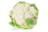 The washing and cleaning procedure for cauliflower is as follows: 1. Remove green leaves from head. 2.