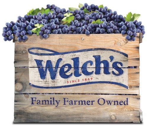Family-Farmer Owned Welch's: A Family-Farmer Owned Company Bursting with Pride! Everyone knows Welch s, but we re probably not who you think we are.