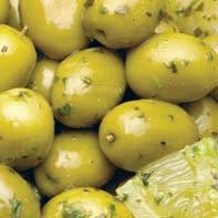 5kg Drained 3kg LEMON, BASIL & MINT OLIVES Beldi olives with lemon, basil and mint Code OG061 Gross 4.