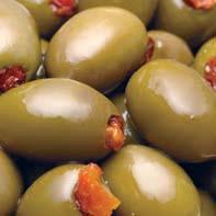 5kg Drained 3kg SUN-DRIED TOMATO STUFFED OLIVES Large green olives stuffed