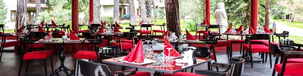 A LA CARTE RESTAURANTS Restaurant Name Cuisine Location Opening Times Capacity Free Extra Wén Chinese Restaurant Outdoors 19:00 00:00 100 People Teppanyaki / Sushi Outdoors 18:30 22:30 20 People 20