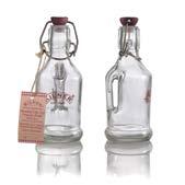 Kilner clip top bottles The Kilner Square Clip Top Bottles are specifically designed to help you preserve oils and juices using a traditional swing top locking system complete with the Kilner logo.