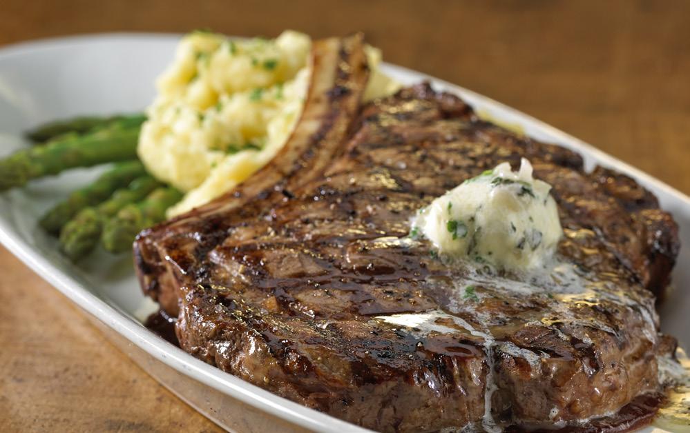 STEAKS & MORE Add a side salad to any entrée for only 2.99 Add shrimp for 6.95 SIRLOIN STEAK 10 oz.