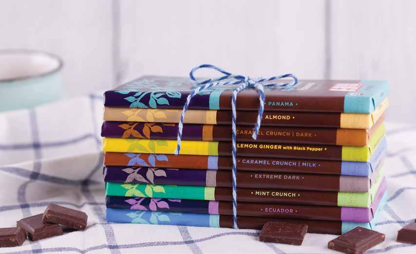 H1. Organic Dark Chocolate Minis Box - $50 55% CACAO