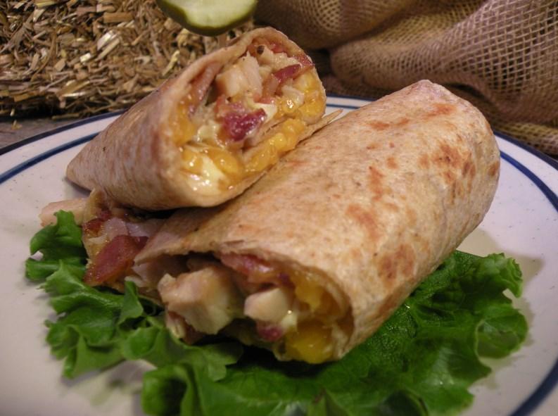 Salads and Wraps All wraps are served with one side dish or a slice of homemade apple pie.