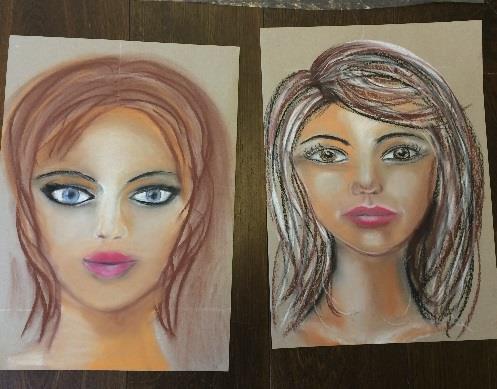 Painting course «Portrait» The workshop is an opportunity to get in touch with the exciting topic of "Portrait".