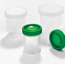 Pathology Specimen Containers Screw Lid Specimen Containers without Lid SLSC Series 1-3/4 diameter opening on 2 oz. and 3 oz.