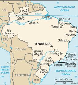 BACKGROUND Following more than three centuries under Portuguese rule, Brazil gained its independence in 1822, maintaining a monarchical system of government until the abolition of slavery in 1888 and