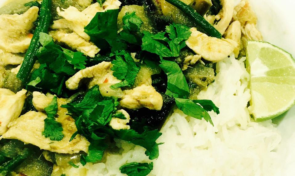Aubergine and Chicken Curry The perfect go-to curry for a quick and tasty mid-week meal. Ready in minutes and tastes sensational!