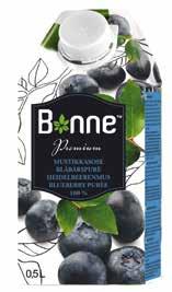 Berry content 100 % 158 kj/38 kcal < 0,19 g 7,8 g 6,8 g Dietary fibre 1, 0,6 g 50 mg* (*63 % of the reference daily