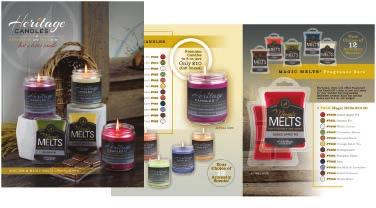 that are sure to bring more beauty to any home or garden. Art in Nature & Earth Candle NEW Heritage Candles Make 40% profit! This $10 candle program is EZ to sell!