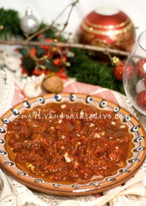 Recipe 3: Topenitsa with cheese and roasted peppers Product Red peppers 1 kg.