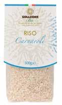 RICE CARNAROLI RICE Carnaroli organic rice : compact and soft Rice Carnaroli Appreciated for its richness in amylose, the
