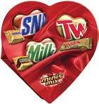 9 oz 040000521532 1019488 Valentine Dove Milk Chocolate XO Bar CS 12 3 oz